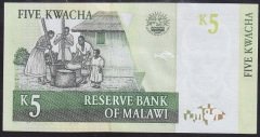 MALAWI 5 KWACHA 2005 ÇİL