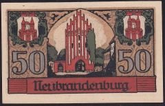 Almanya 50 Pfennig Notgeld 1921 Çil