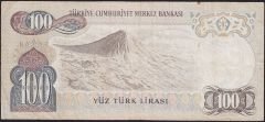 6.Emisyon 2.Tertip 100 Lira H44 816322 Çok Temiz