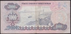 6.EMİSYON 2.TERTİP 1000 LİRA E13 219623 ÇOK TEMİZ