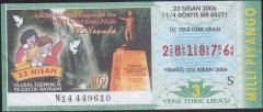 2006 23 NİSAN ÇEYREK BİLET - S SERİSİ