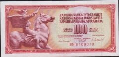 Yugoslavya 100 Dinar 1981 Çilaltı