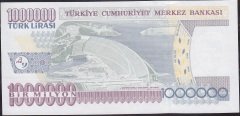 7.Emisyon 3.Tertip 1 000 000 Lira T35 708593 Çilaltı Çil