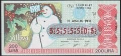 1980 31 Aralık Yarım Bilet - Y Serisi
