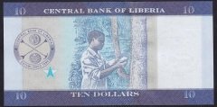 LİBERİA 10 DOLAR 2016 ÇİL