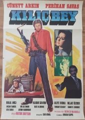 Cüneyt Arkın - Perihan Savaş - Kılıç Bey - Film Afişi
