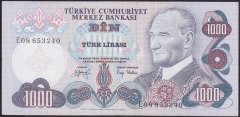 6.EMİSYON 2.TERTİP 1000 LİRA E08 853240 ÇÇT ÇİLALTI