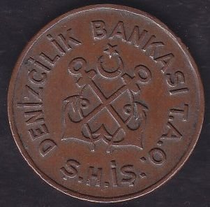 Denizcilik Bankası Jetonu Subay