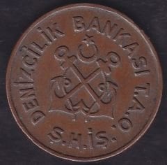 Denizcilik Bankası Jetonu Subay