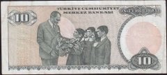 7.Emisyon 2.Tertip 10 Lira E58 821559 Çok Temiz