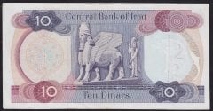 Irak 10 Dinar 1973 Çok Çok Temiz Pick 65a