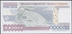 7.Emisyon 3.Tertip 1 000 000 Lira T02 093999 Çil