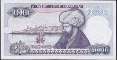 7.EMİSYON 1.TERTİP 1000 LİRA B79 906946 ÇİLALTI