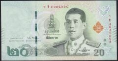 Tayland 20 Baht 2018 Çok Temiz+
