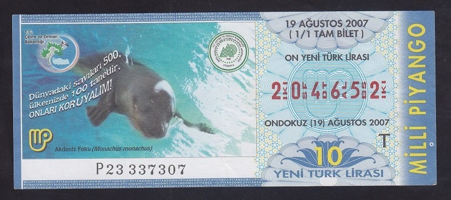 2007 19 AĞUSTOS TAM BİLET