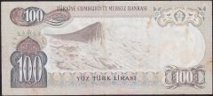 6.Emisyon 2.Tertip 100 Lira H33 803363 Temiz