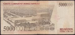 7.Emisyon 5 000 000 Lira A29 838937 Temiz