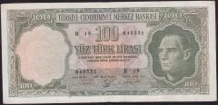 5.Emisyon 4.Tertip 100 Lira R19 045531 Çok Temiz+ ( Düzeltme var )