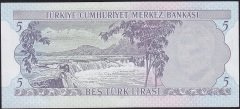 6.Emisyon 2.Tertip 5 Lira G51 311576 Çilaltı