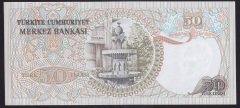6.EMİSYON 1.TERTİP 50 LİRA F47 306399 ÇİLALTI ÇİL