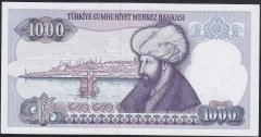 7.EMİSYON 1.TERTİP 1000 LİRA A70 521145 ÇİL