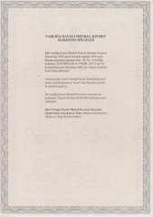 TÜRKİYE İŞ BANKASI MENKUL KIYMET 50 000 000 LİRA