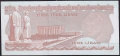 6.Emisyon 3.Tertip 20 Lira G05 562566 Çok Temiz+
