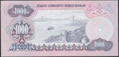 6.EMİSYON 2.TERTİP 1000 LİRA D79 431842 ÇİLALTI