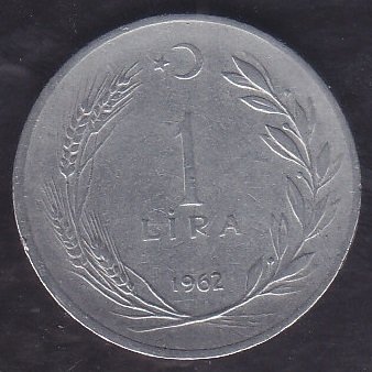 1962 YILI 1 LİRA
