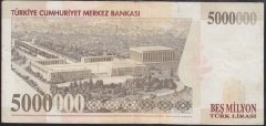 7.EMİSYON 5 000 000 LİRA A05 777407 ÇÇT