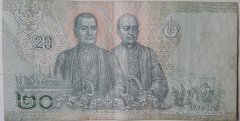 Tayland 20 Baht 2018 Çok Temiz +
