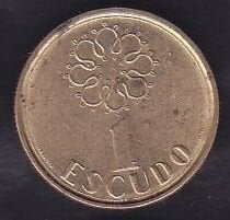 Portekiz 1 Escudo 1987