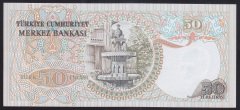 6.EMİSYON 1.TERTİP 50 LİRA E36 356224 ÇİLALTI ÇİL