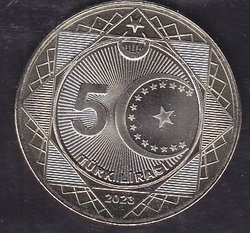 2023 Yılı 100.Yıl Tedavül Hatıra 5 Lira Çil