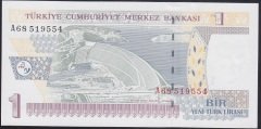 8.EMİSYON 1 YTL A68 519554 ÇİL