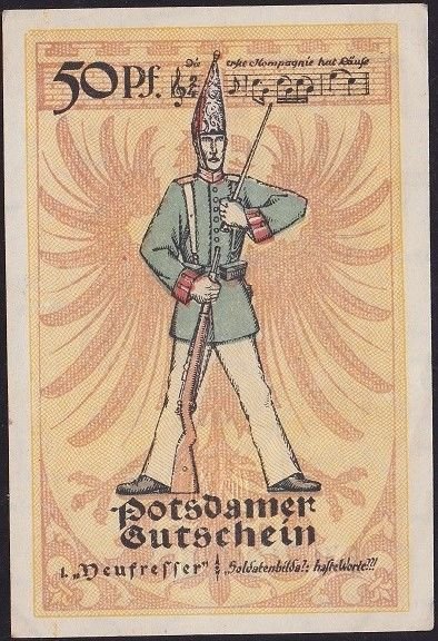 Almanya 50 Pfennig Notgeld 1921 Çil