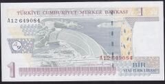 8.Emisyon 1 YTL A12 6490XX Çil