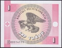 Kırgızistan 1 Tyin 1993 ÇİL Pick 1 ( 111 )