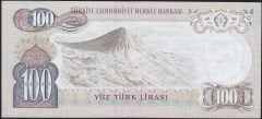 6.Emisyon 2.Tertip 100 Lira H09 624857 Çok Temiz+