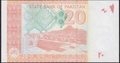 Pakistan 20 Rupee 2023 Çil ( 475 6 574 ) Blok Radar