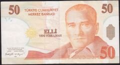 8.Emisyon 50 YTL F22 622379 Çok Çok Temiz