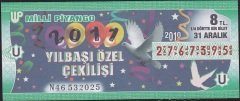 2010 31 Aralık Çeyrek Bilet - U Serisi