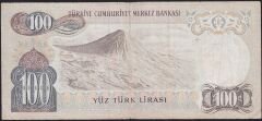 6.Emisyon 2.Tertip 100 Lira G89 718672 Çok Temiz