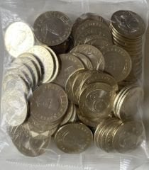 2023 Yılı 100.Yıl Tedavül Hatıra 5 Lira 100 Adet Çil