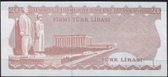 6.Emisyon 3.Tertip 20 Lira F77 696681 Çok Çok Temiz+