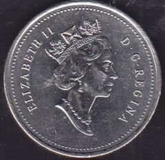 Kanada 25 Cent 1994