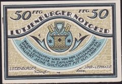 Almanya 50 Pfennig Notgeld 1921 Çil
