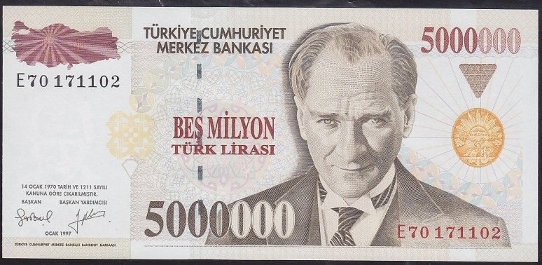 7.EMİSYON 5 000 000 LİRA E70 171102 ÇİLALTI ÇİL