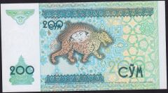 Özbekistan 200 CYM 1997 Çil ( 000 )