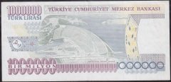 7.Emisyon 3.Tertip 1 000 000 Lira P09 611266 Çok Çok Temiz